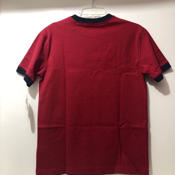 Disney Parks Boys XL Mickey 1971 Stamp Trim Crew Short Sleeve T-Shirt - Picture 6 of 7